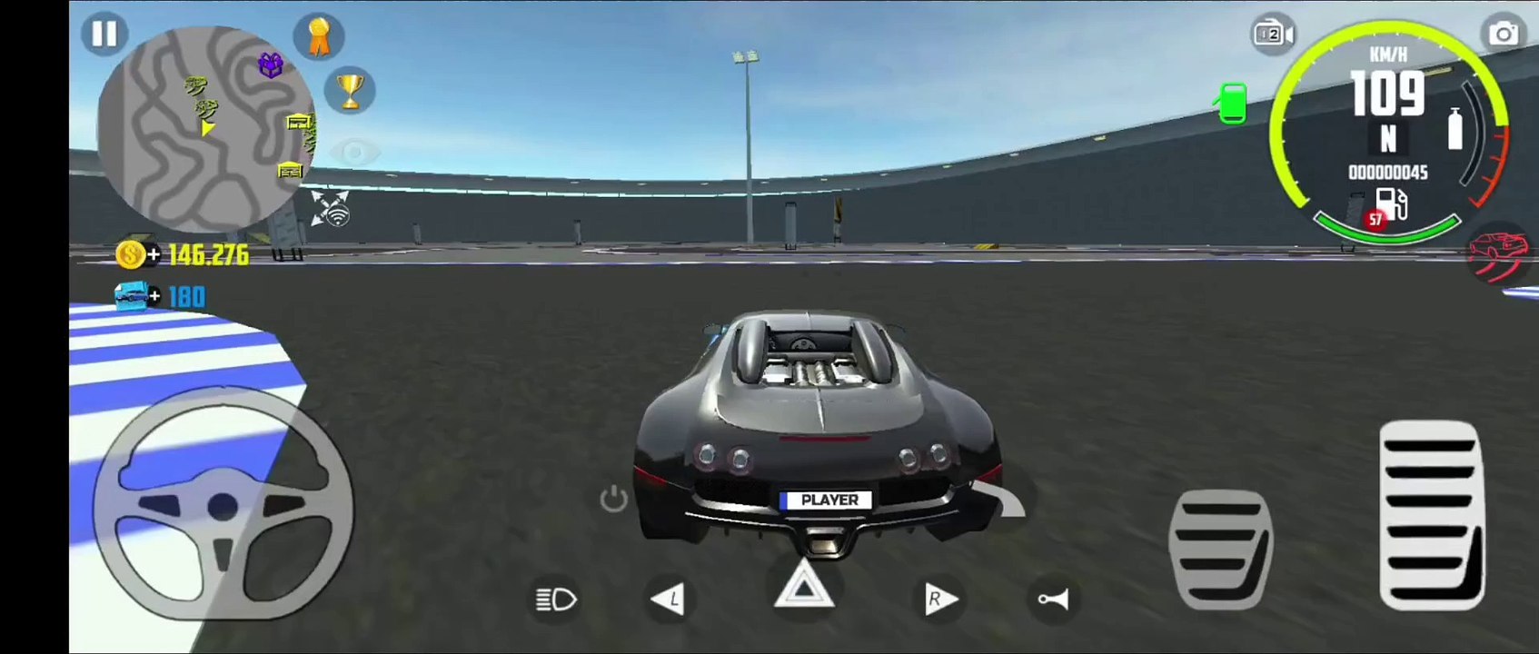 Bugatti drifting