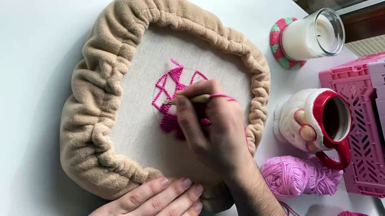 Make punch needle with me