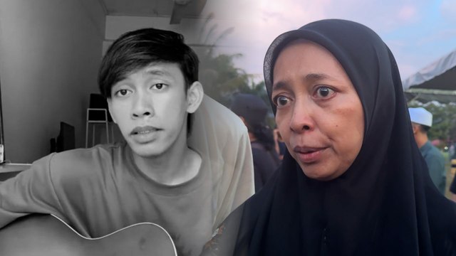 Tenangnya ibu Nidza Afham, reda pemergian anak tercinta