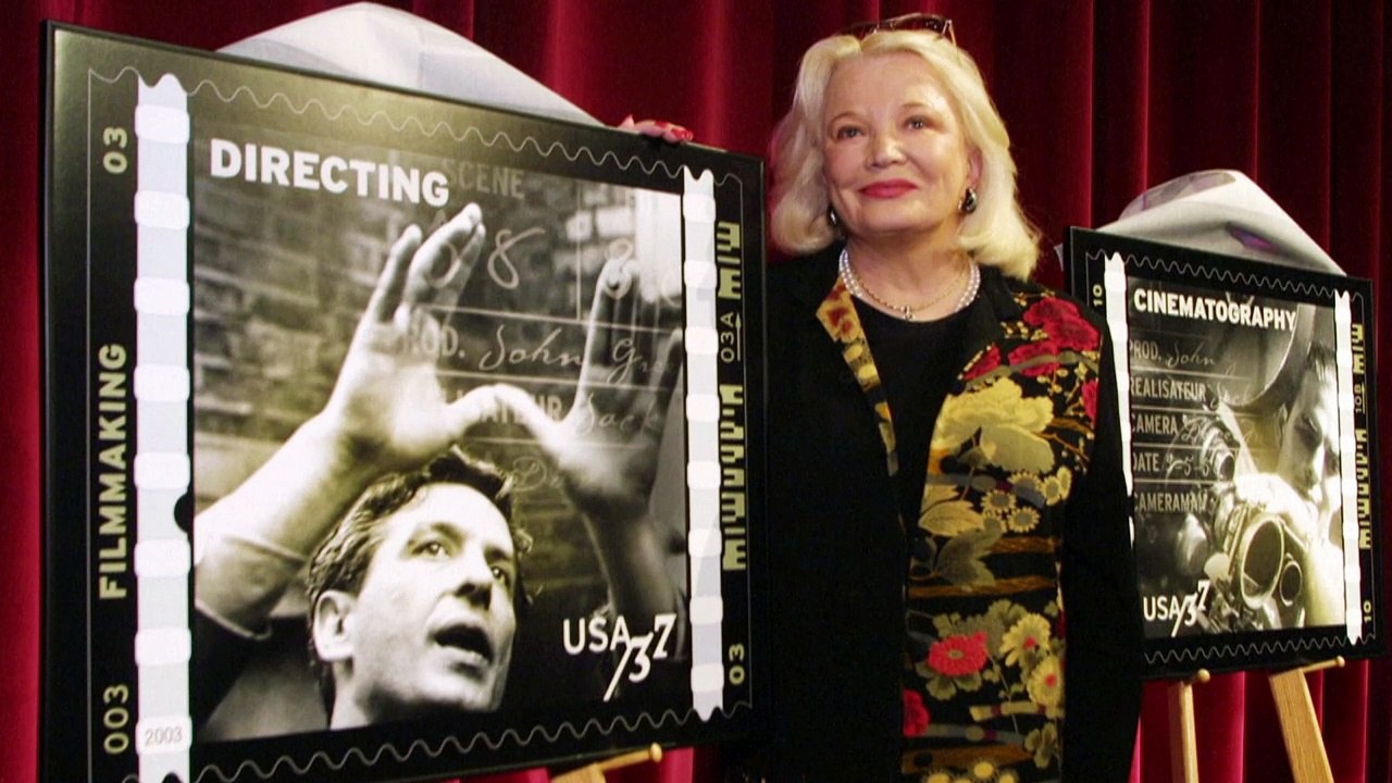 Murió la actriz estadounidense Gena Rowlands a los 94 años