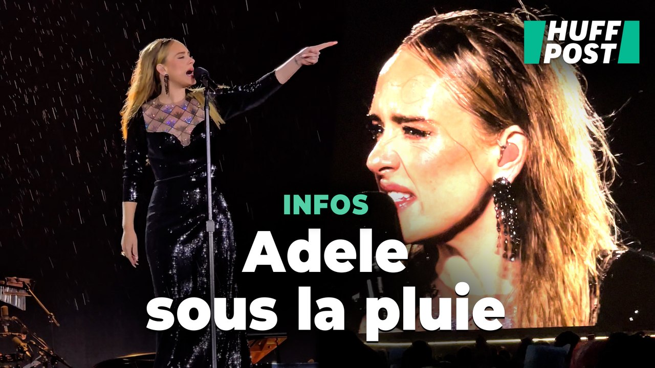 Les pluies torrentielles ont rendu ce concert d’Adele totalement épique
