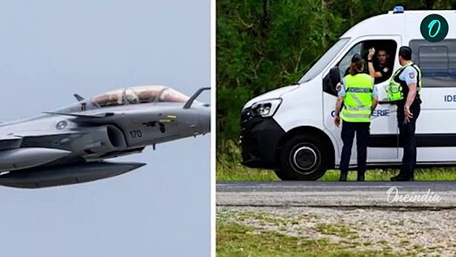 Mid- Air Collision Shocks France . two fighter jets Crash - pilots missing Debris Scattered