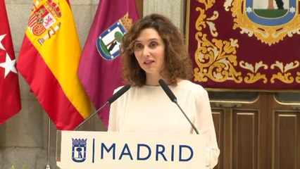 Ayuso regresa a la actividad política hablando de Cataluña: “Están buscando la destrucción de España entera”.