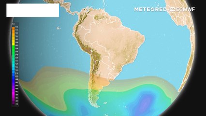 Lluvia ligera en Santiago este fin de semana ☔️