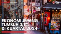 Ekonomi Jepang Tumbuh 3,1% di Kuartal 2024