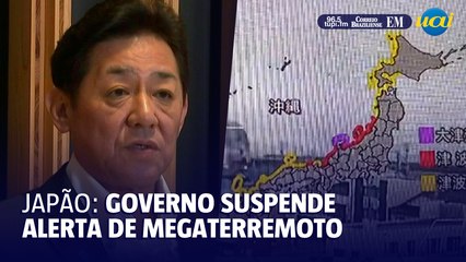 Megaterremoto no Japão tem alerta suspenso