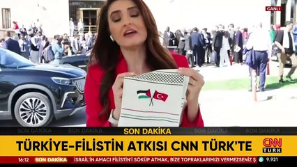 Video Haber | Türkiye-Filistin atkısı CNN TÜRK'te!