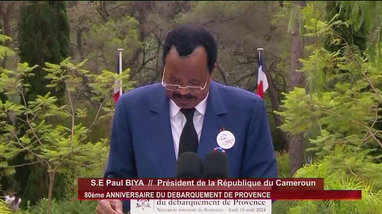 Extrait du Discours  du Chef de l'Etat son Exc Paul BIYA à Paris ce 15 Août 2024