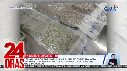 Descargar video: 24 Oras: (Part 2) Mahigit P50-M ilegal na droga, nabisto sa 2 bagahe; Ilang Filipino Olympians, di naimbita sa heroes' welcome parade?, atbp.