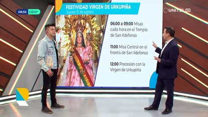 Estas son las actividades programadas para este jueves y viernes por la Festividad de Urkupiña