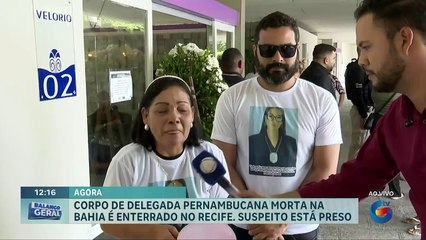 Mãe de delegada assassinada pelo companheiro pede justiça no caso