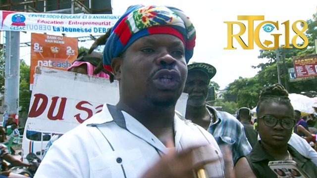 Plizyè pati politik reyalize yon mach pasifik pou denonse fenomèn ensekirite a.