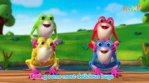 Five Little Speckled Frogs ｜ Nursery Rhymes & Kids Songs ｜ NuNu Tv