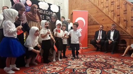 Sinop yaz Kur'an kursları sona erdi