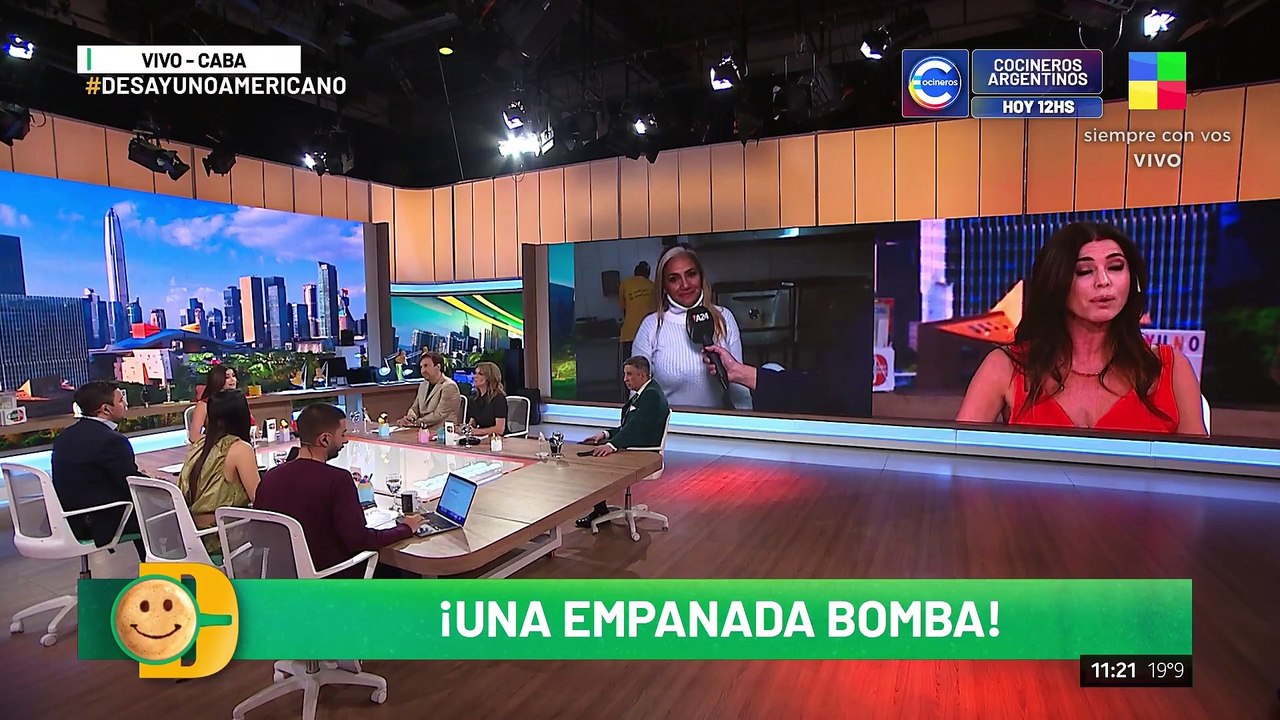 Gladys "La Bomba" Tucumana abrió un local de empanadas