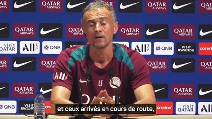 Luis Enrique sur le mercato : "On restera ouvert jusqu'au dernier jour"