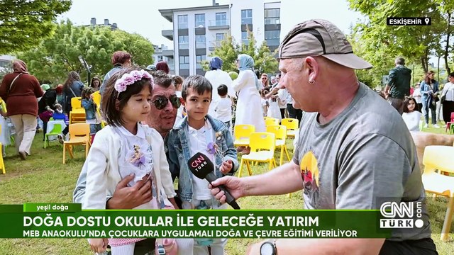 Eskişehir'deki doğa ve çevre dostu anaokulunun hikayesi Yeşil Doğa'da ekrana geldi