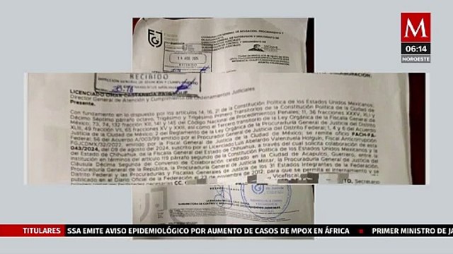 Fiscalía Anticorrupción de Chihuahua da comunicado tras intento de arresto contra Javier Corral