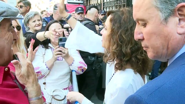 Cataluña copa el debate político en el acto de las Palomas de Bronce en Madrid