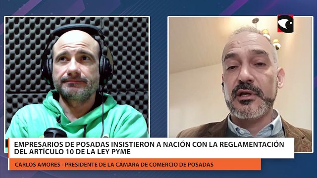 Empresarios de Posadas insistieron a Nación con la reglamentación del artículo 10 de la Ley Pyme