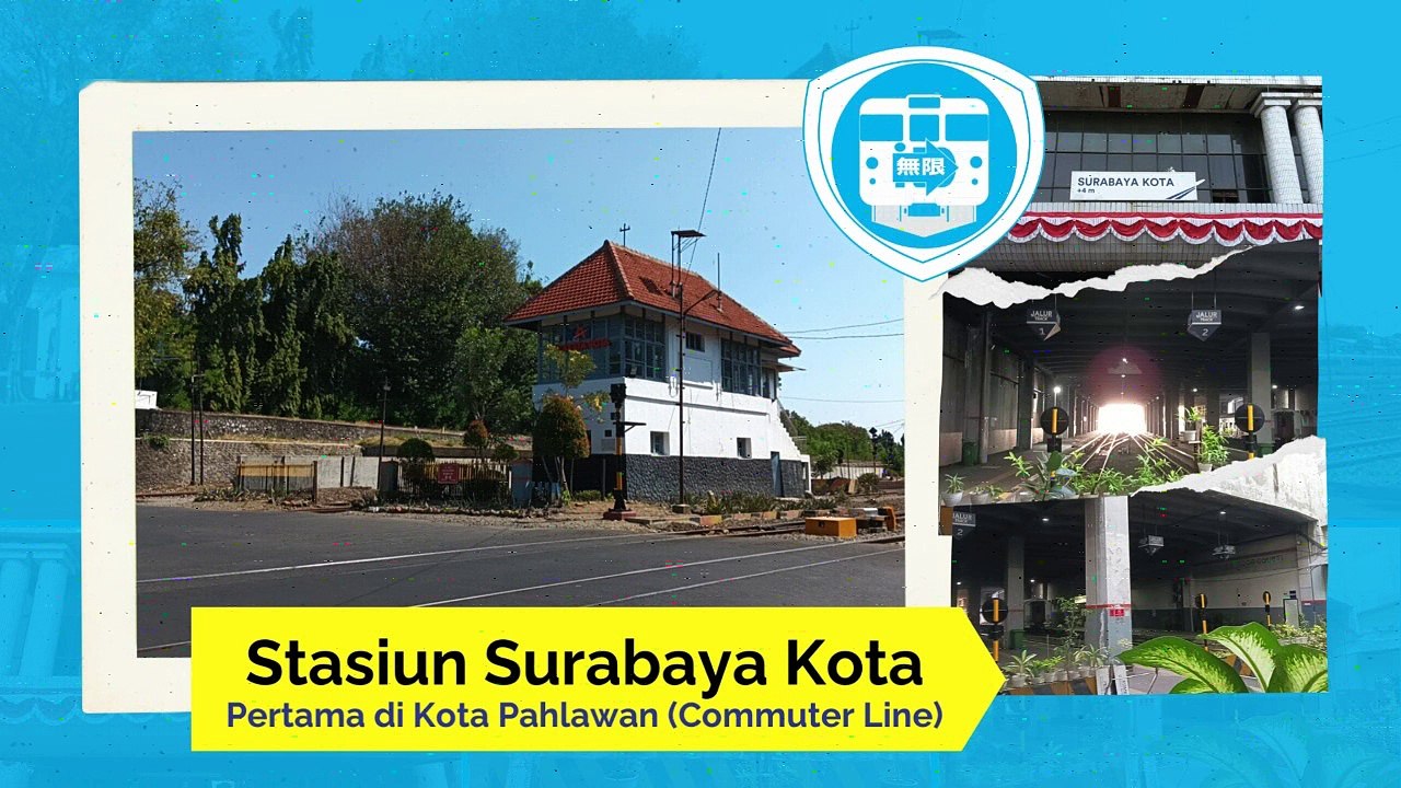 Stasiun Surabaya Kota : Pertama dan Tertua di Kota Pahlawan