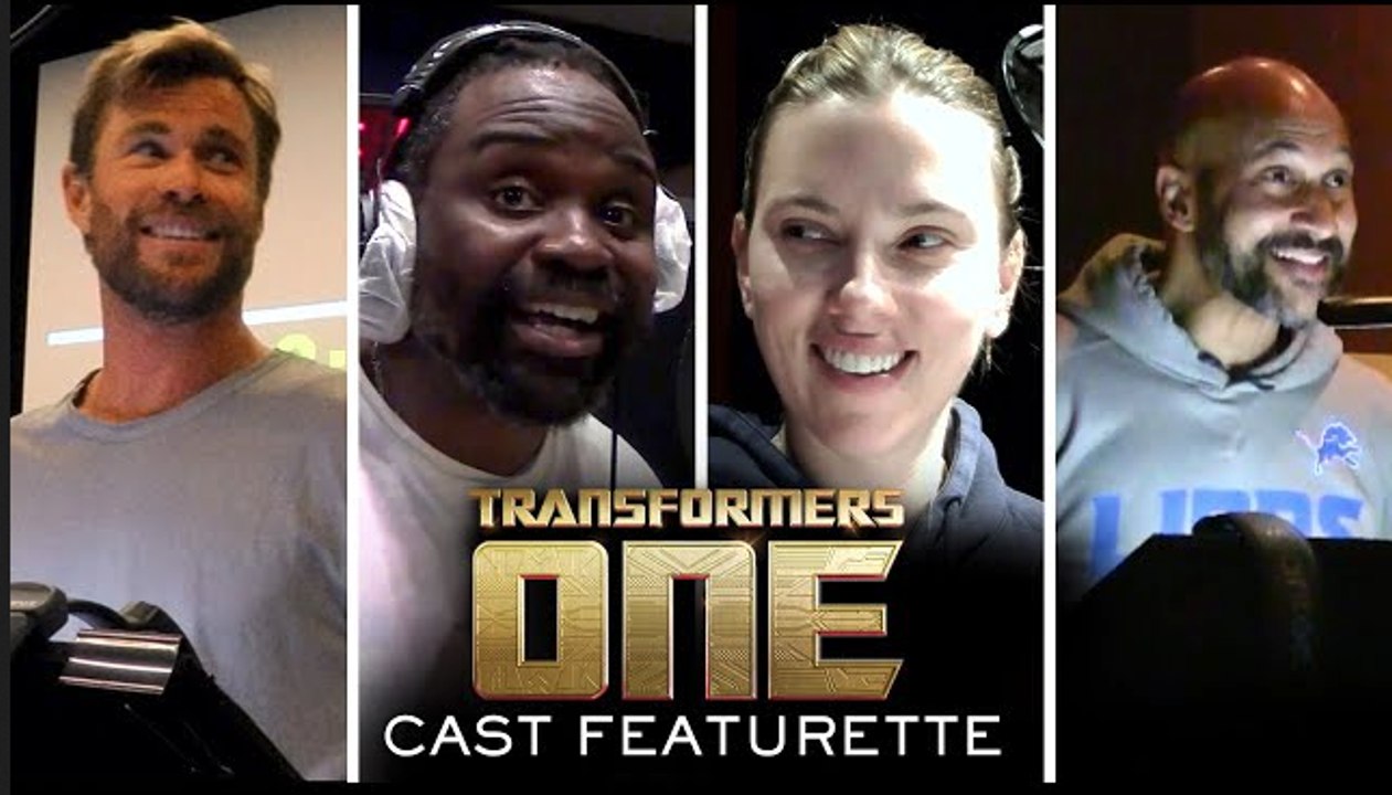 Transformers One | Cast Featurette - Chris Hemsworth,  Scarlett Johansson, Brian Tyree Henry