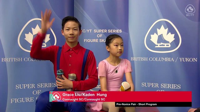 Pre-Novice and Novice Pairs Short - Skate Canada Rink - 2024 BC/YT Section Super Series Summerskate