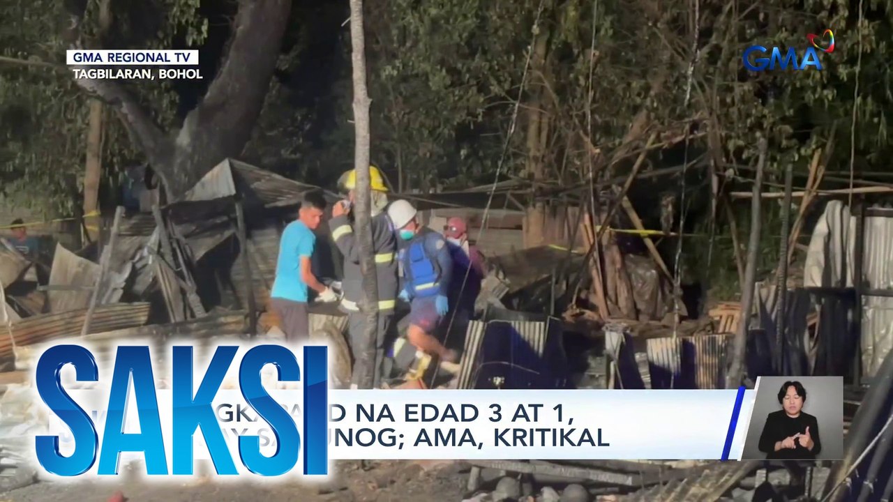 Saksi: (Part 1) Batang magkapatid, patay sa sunog; Sekyu, nakipagbarilan sa 5 holdaper; P13,873 average poverty threshold