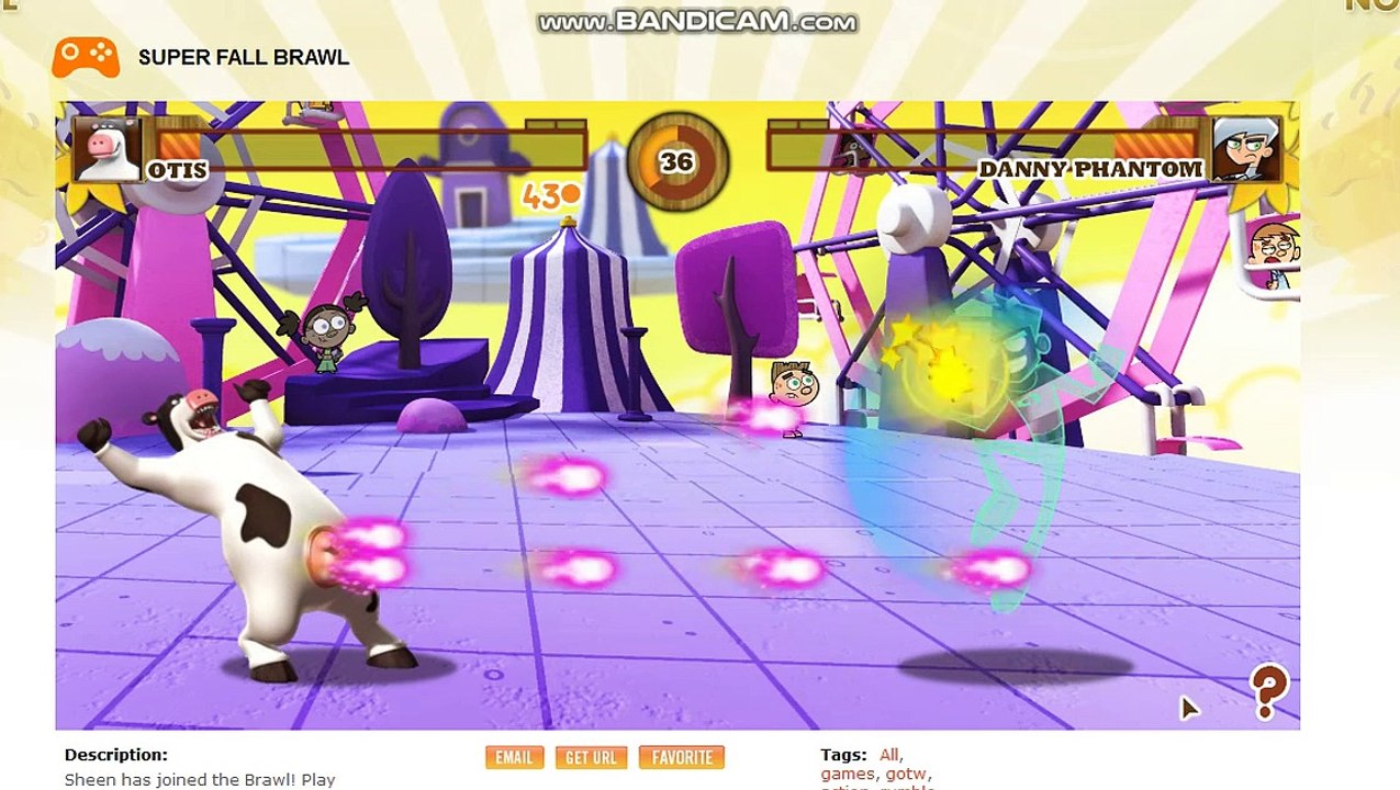 Super Fall Brawl - Otis Vs. Danny Phantom