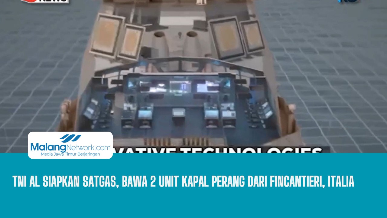 TNI AL Siapkan Satgas, Bawa 2 Unit Kapal Perang dari Fincantieri, Italia