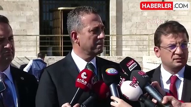 CHP Genel Başkanı Özgür Özel, Filistin Devlet Başkanı'nın TBMM'ye hitap ettiği toplantıya katılamadı