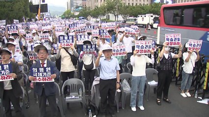 '등록금 거부' 의대생·학부모 집회..."의학 공부 의지 상실" / YTN