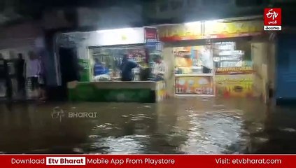 హైదరాబాద్​లోని పలు ప్రాంతాల్లో భారీ వర్షం