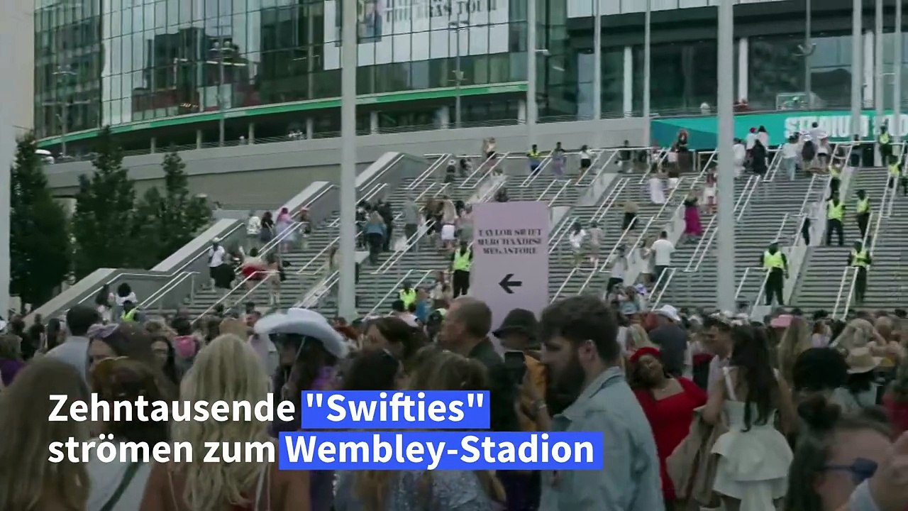 Taylor-Swift-Konzert in London unter scharfen Sicherheitsmaßnahmen