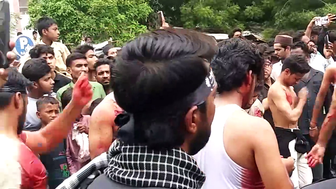 Gulbarga. Irani Matami Julus l 10th Muharram l You