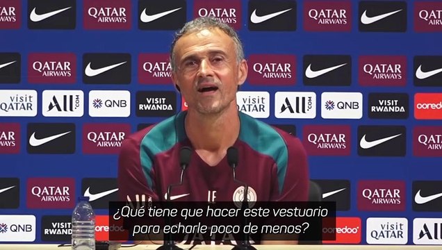 Así contesta Luis Enrique a una pregunta sobre Mbappé: Qué pesados sois los españoles, madre mía