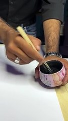 Modern Calligraphy with Ice Cream Sticks _ Paintastic Valley