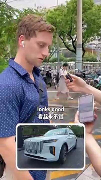 Chinese cars in the eyes of foreigners！#tiktok#howto#car#automotive #Hongqi