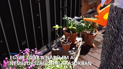 Egyre több a napelem a németországi bérlakásokban