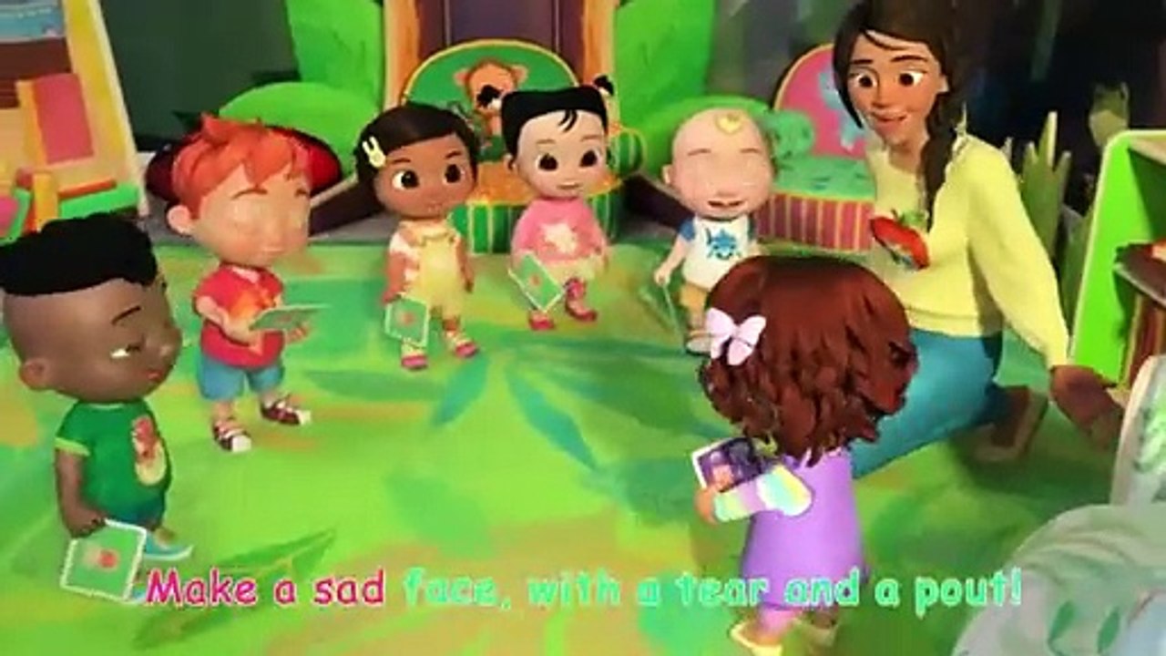 Funny Face Song _ CoComelon Nursery Rhymes & Kids Songs