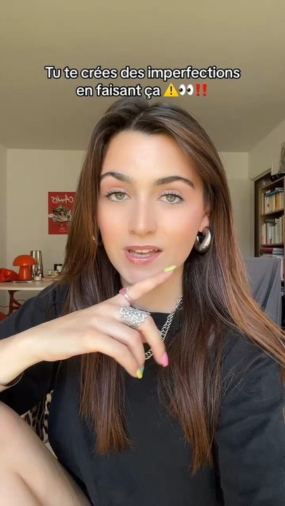 Ces gestes te créent des imperfections ‼️⚠️