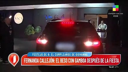 Terrible palazo de María Fernanda Callejón a Ricky Diotto por quién paga los cumpleaños de su hija Giovanna
