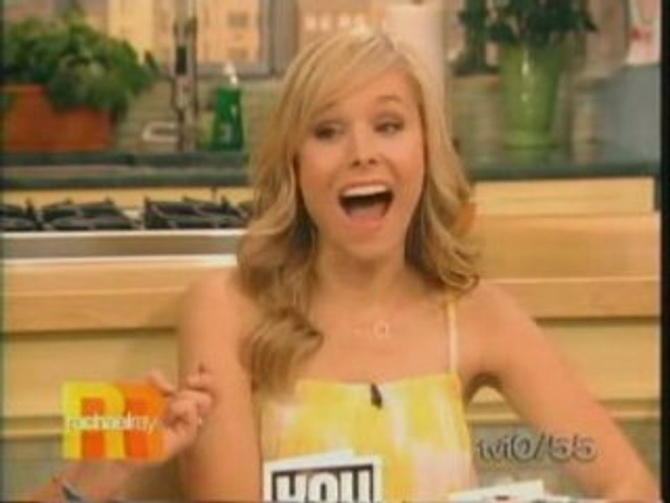 Kristen Bell on Rachael Ray (4/18/08)