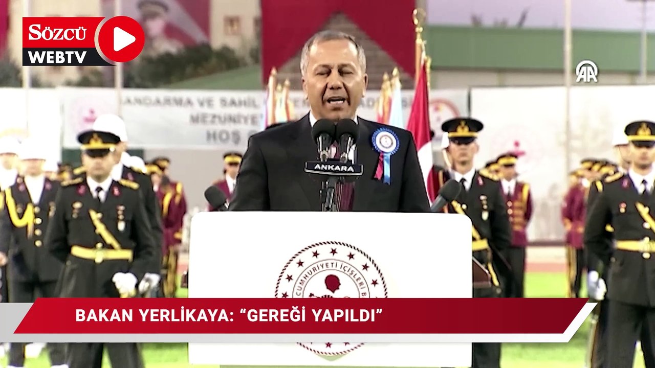 Bakan Yerlikaya: Gereği yapıldı