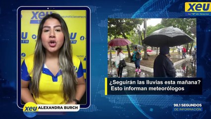 ¿Seguirán las lluvias esta mañana? Esto informan meteorólogos