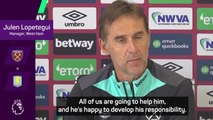 Bowen the clear choice for West Ham captain - Lopetegui