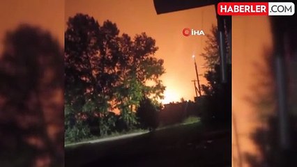 Sibirya'da Rusya'ya ait bombardıman uçağı düştü