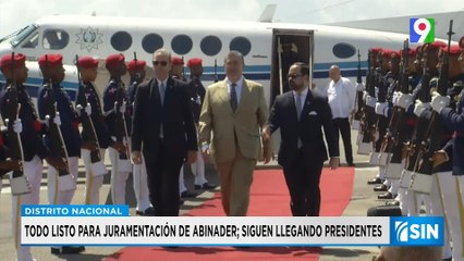 Siguen llegando presidentes para juramentación de Abinader | Primera Emisión SIN