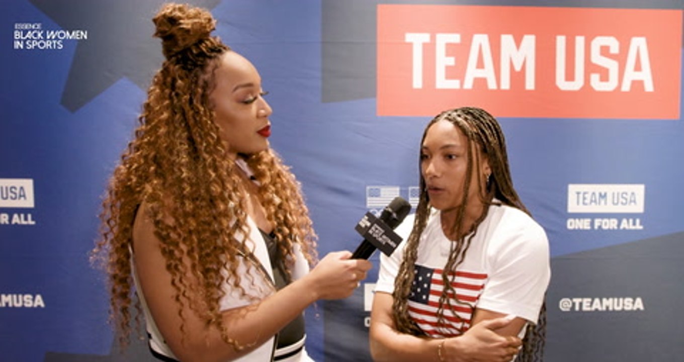WATCH | Tara Davis-Woodhall Shares How Authenticity Impacts Her Life