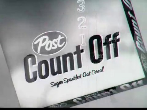 1960s COUNT OFF cereal TV commercial (discontinued food)